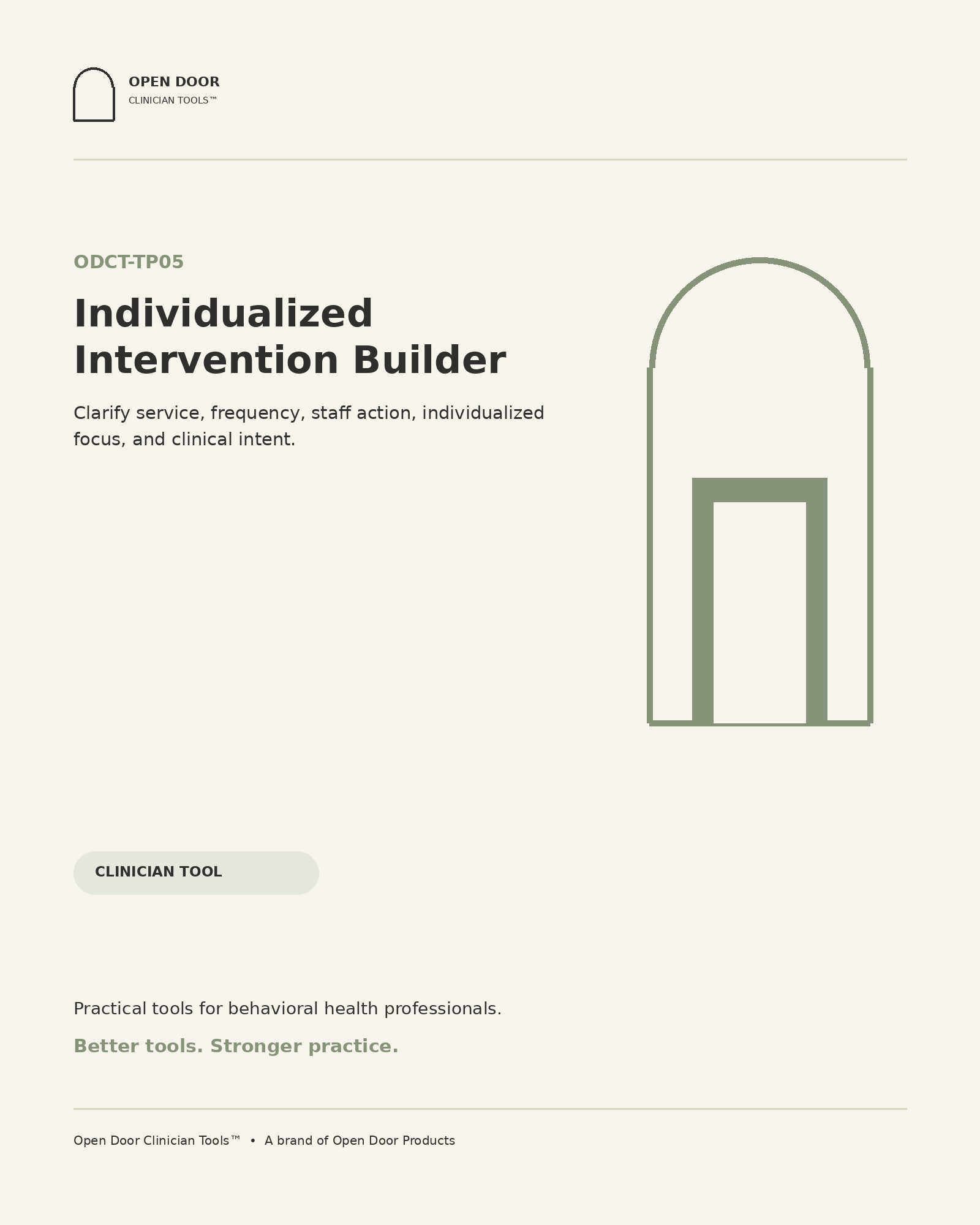 Individualized Intervention Builder