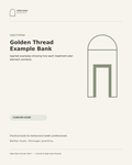 Golden Thread Example Bank