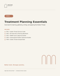 Treatment Planning Essentials
