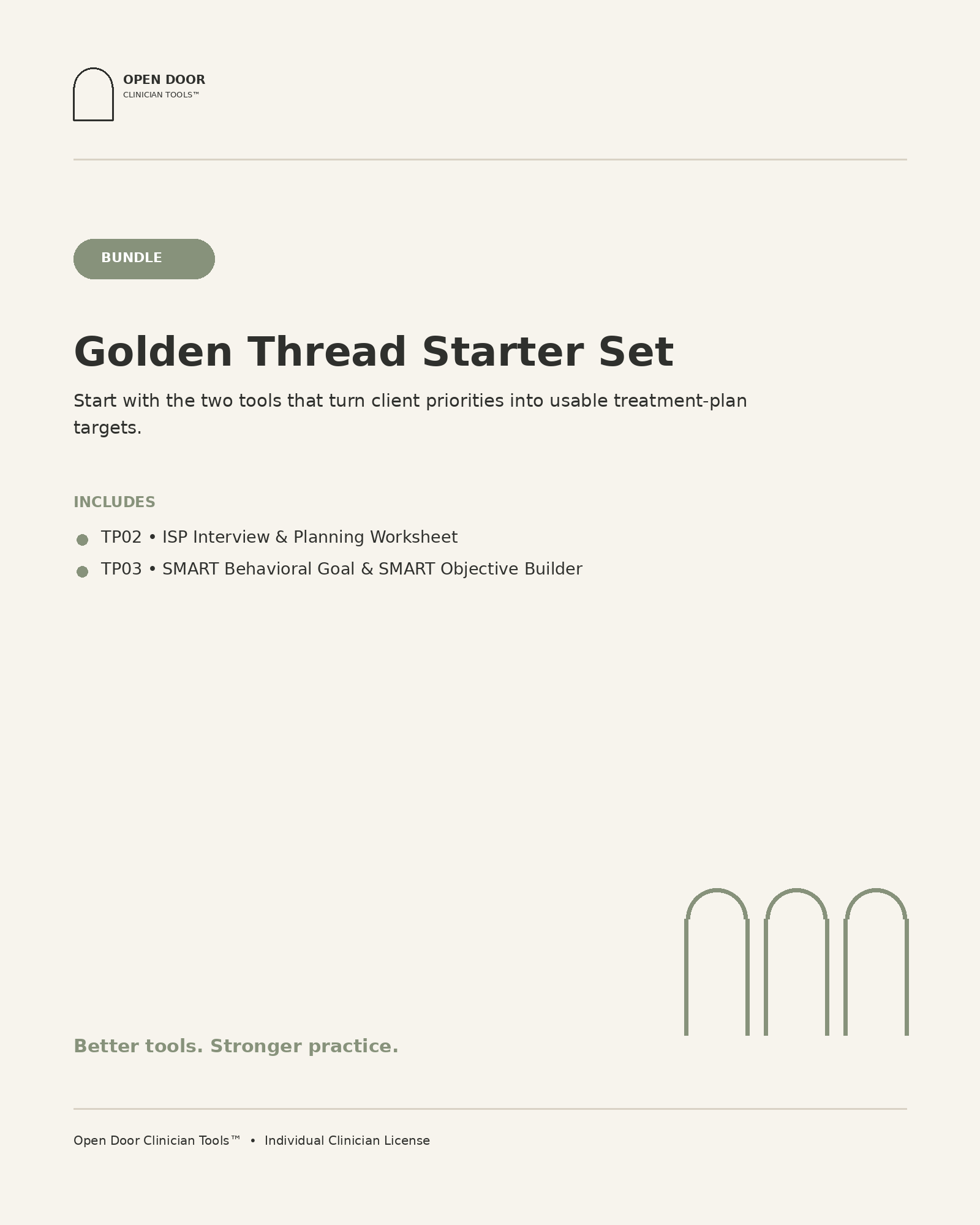 Golden Thread Starter Set